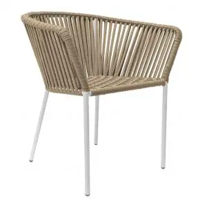 Silla tejida de exterior malibu